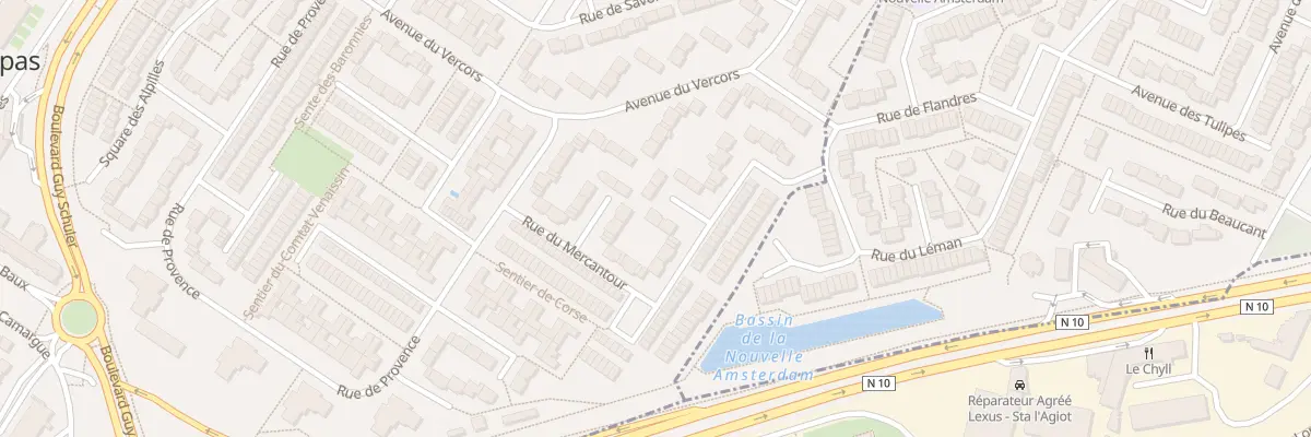 Plan du 3 Sq du Queyras à Maurepas