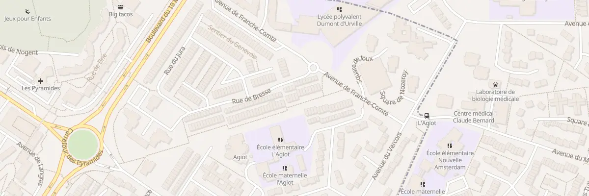Plan du 19 Rue de Bresse à Maurepas