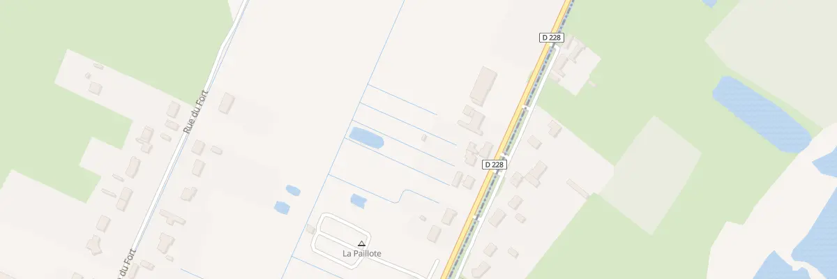 Plan du 2371 Rue du Camp du Drap d’Or à Balinghem