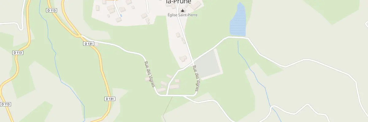 Plan du 5216 Le Bourg à Champagnac-la-Prune