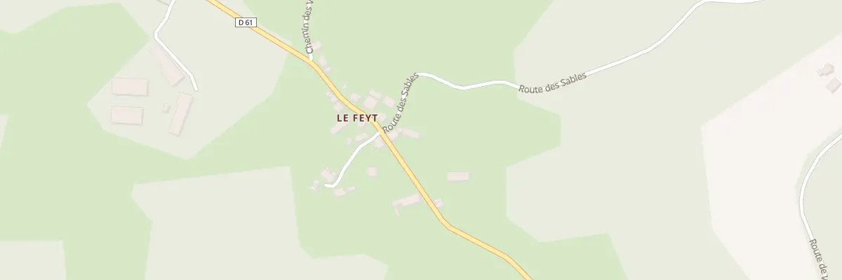 Plan du 5093 Le Feyt à Saint-Pardoux-la-Croisille