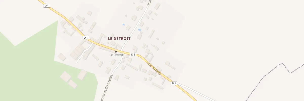 Plan du 10 Rue du Bray (Le Detroit ) à Pierrefitte-en-Beauvaisis