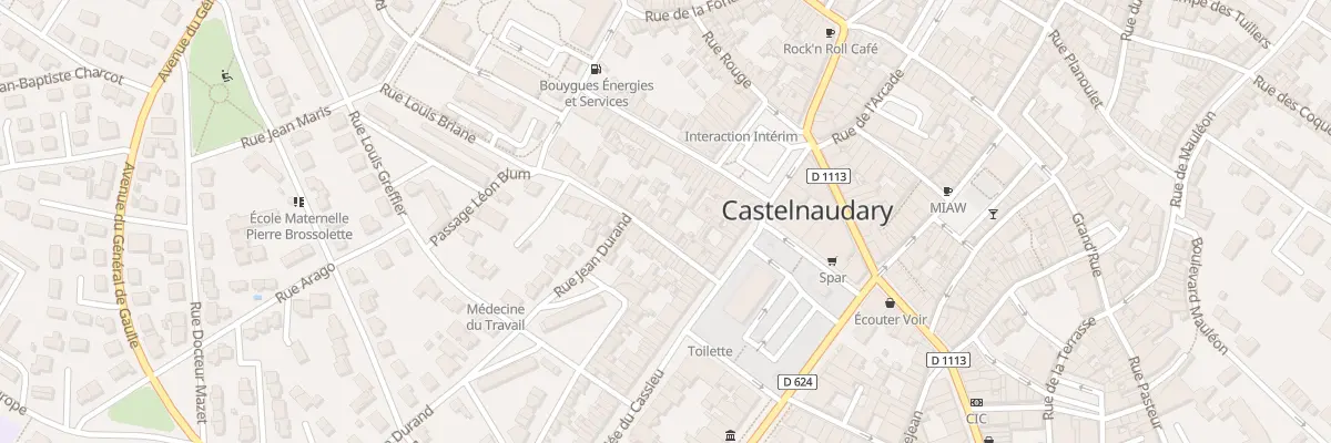 Plan du 18 Rue des Jardins à Castelnaudary