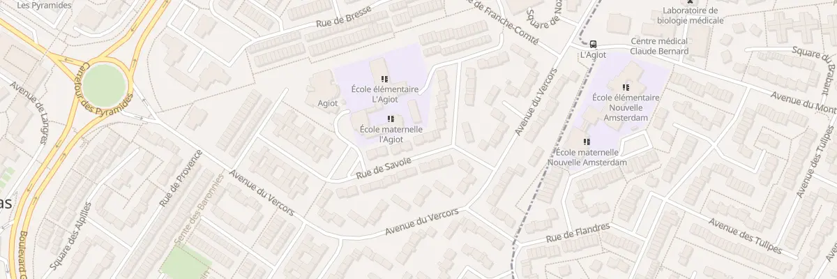 Plan du 8 Rue de Savoie à Maurepas