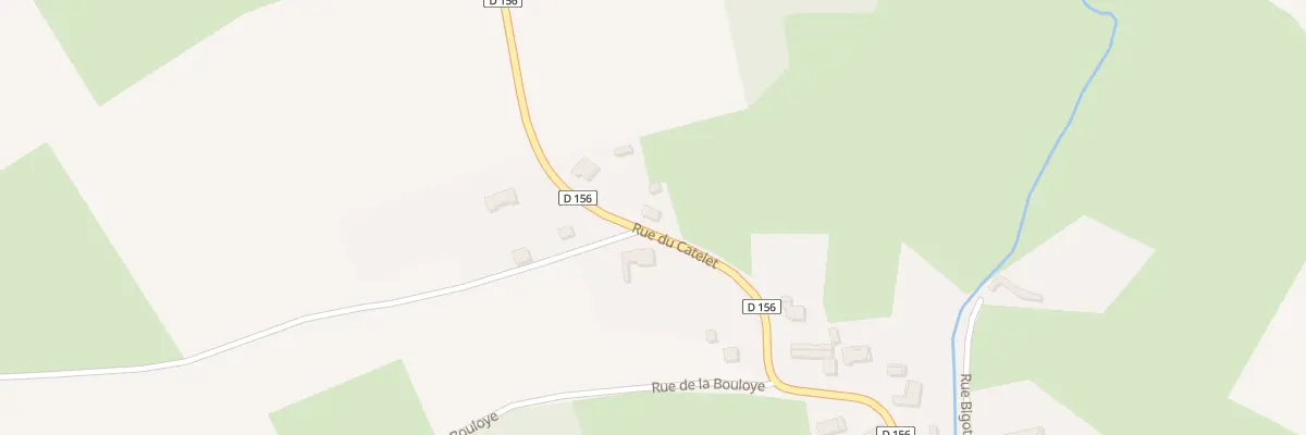 Plan du 30 Rue du Catelet à Wicquinghem