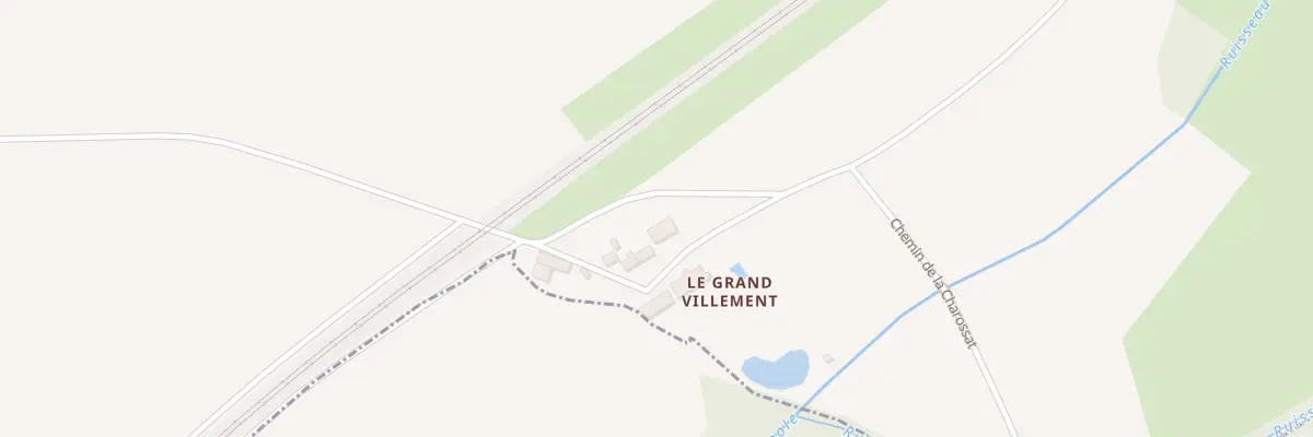 Plan du 5045 Le Grand Villement à Saint-Aoustrille