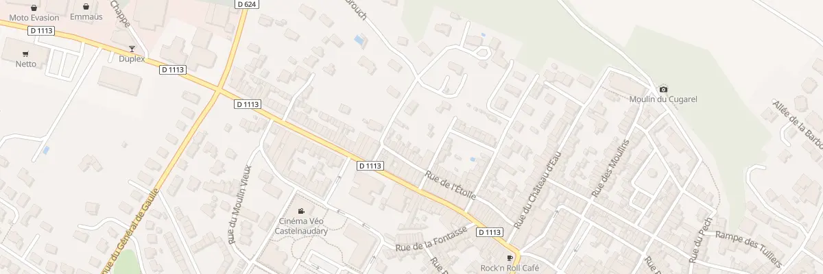 Plan du 60 Rue de l’Etoile à Castelnaudary