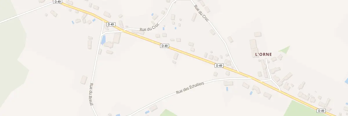 Plan du 33 Rte de Châteauroux à Ambrault