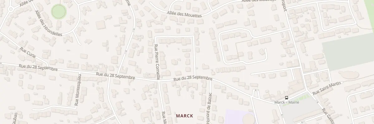 Plan du 261 Rue Pierre Corneille à Marck