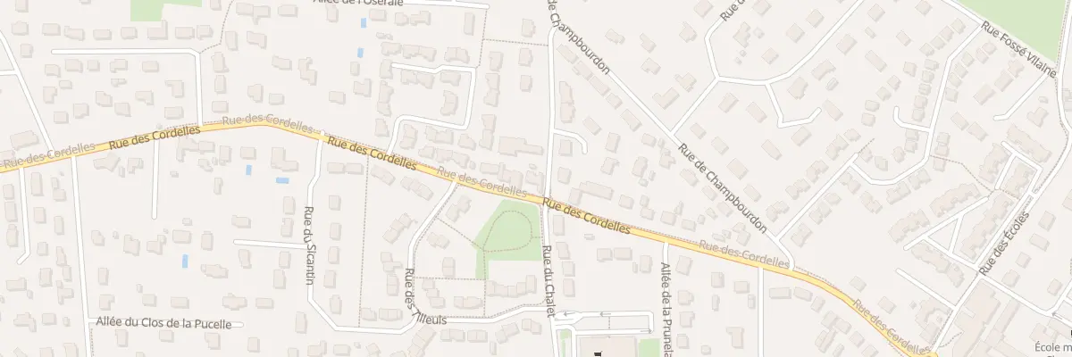 Plan du 392 Rue des Cordelles à Saint-Denis-en-Val