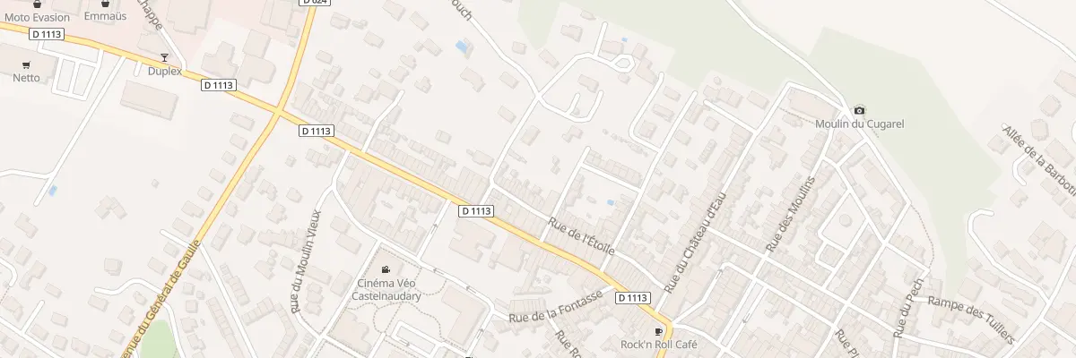 Plan du 56 Rue de l’Etoile à Castelnaudary