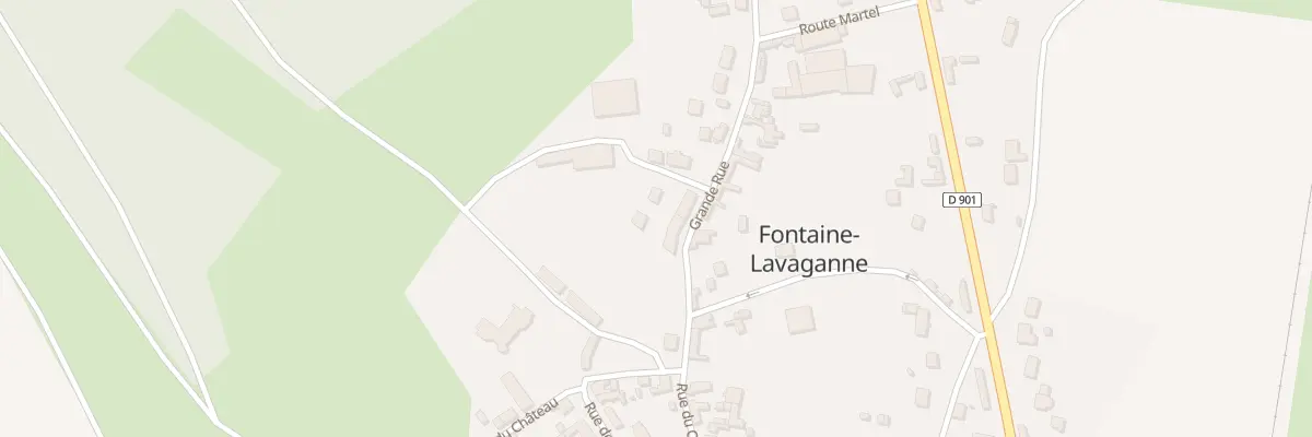 Plan du 1 Gr Grande Rue à Fontaine-Lavaganne