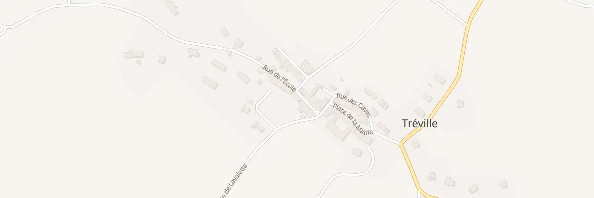 Plan du 30 Le Village à Tréville