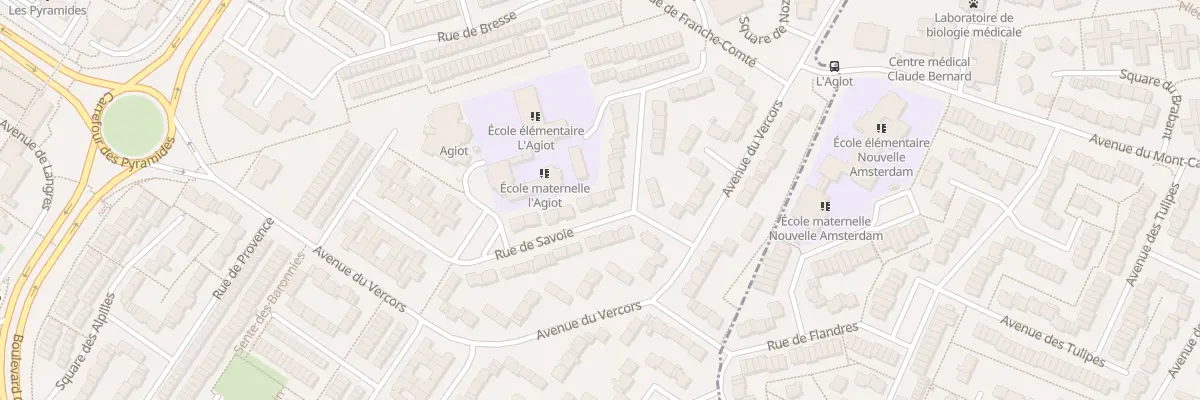 Plan du 6 Rue de Savoie à Maurepas