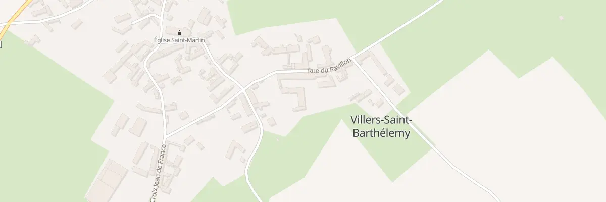 Plan du 224 Rue du Pavillon à Villers-Saint-Barthélemy