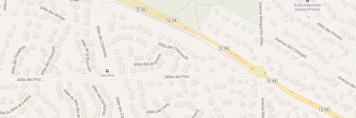 Plan du 16 All des Chevreuils à Verneuil-sur-Seine