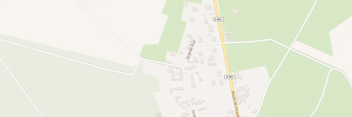 Plan du 23 Gr Grande Rue à Fontaine-Lavaganne