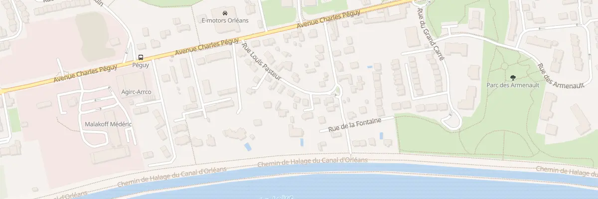 Plan du 9 Rue Louis Pasteur à Saint-Jean-de-Braye