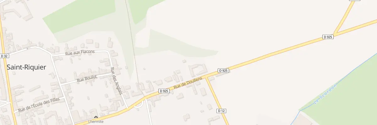 Plan du 11 Rue de Doullens à Saint-Riquier