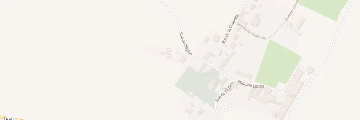 Plan du 259 Rue de l’Eglise à Brêmes