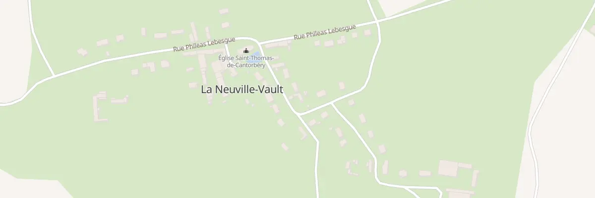 Plan du 10 Rue de la Croix du Vault à La Neuville-Vault