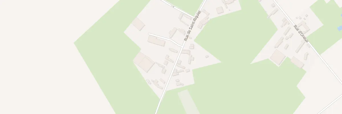 Plan du 8 Rue de Saint Riquier à Gapennes