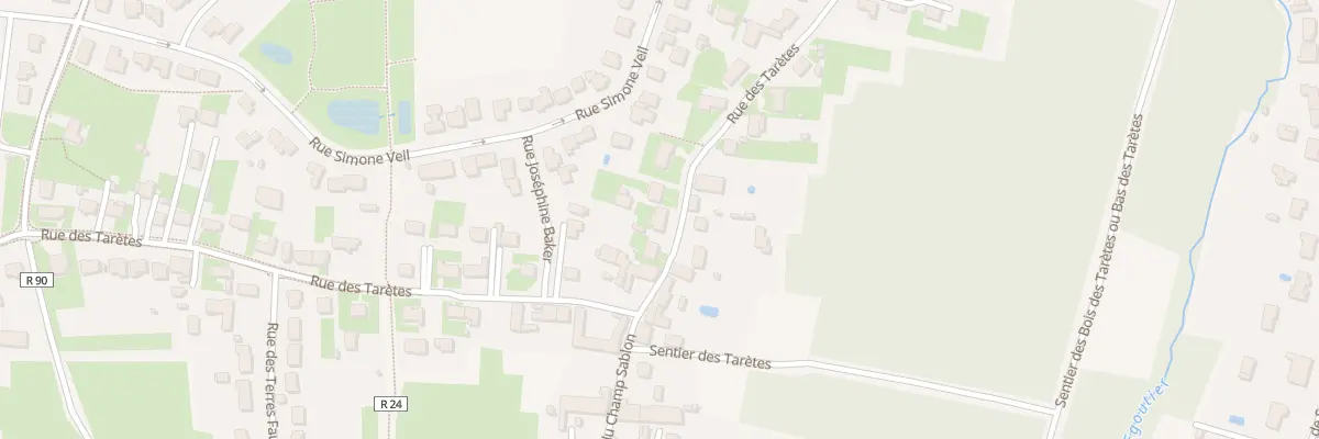 Plan du 364 Rue des Tarètes à Semoy
