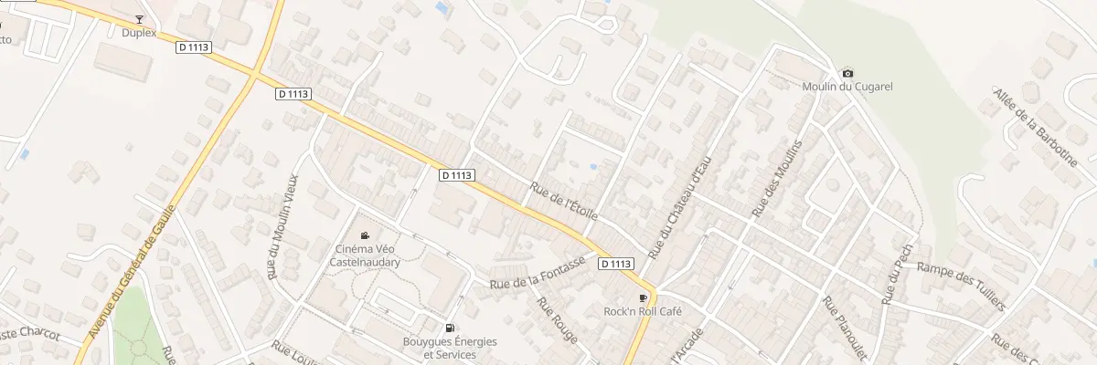 Plan du 42 Rue de l’Etoile à Castelnaudary