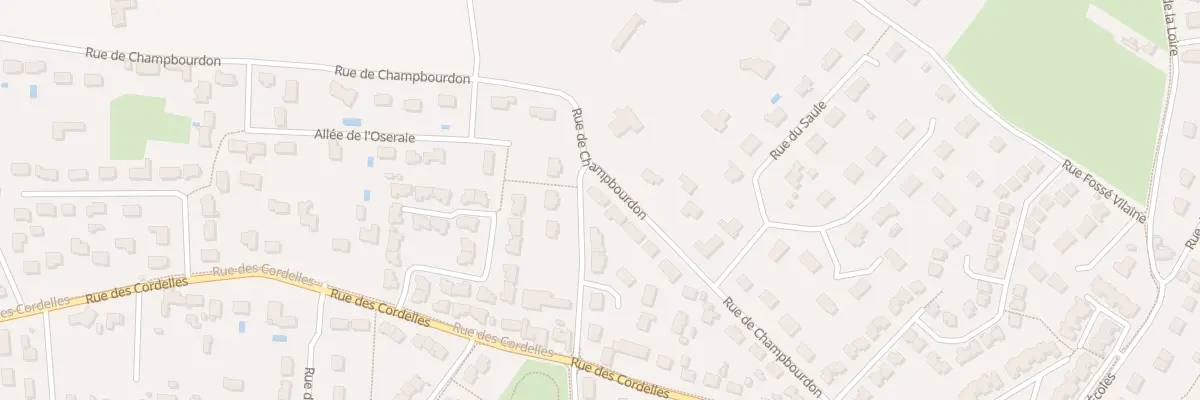Plan du 269 Rue de Champbourdon à Fleury-les-Aubrais