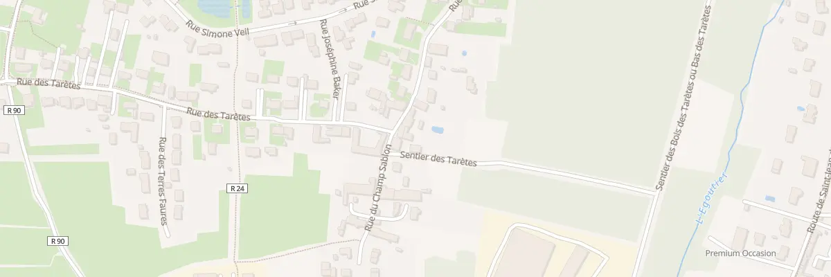 Plan du 13 Rue du Champ Sablon à Semoy