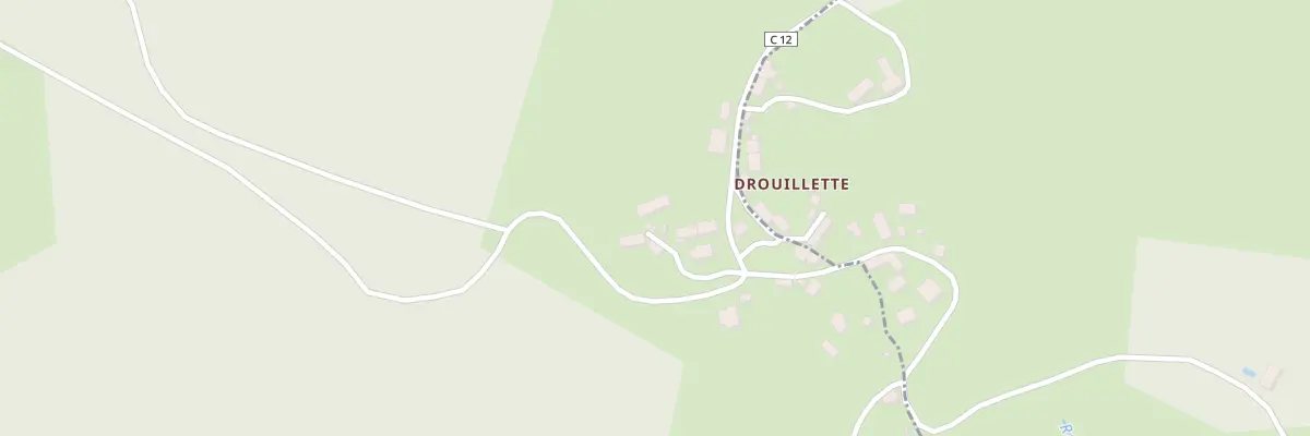 Plan du 5119 Drouillette à Lépinas