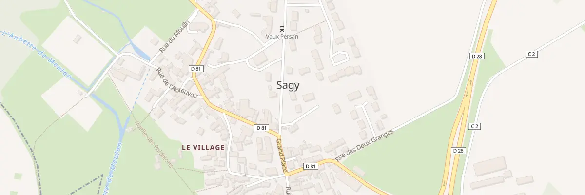 Plan du 6 Rue Maurice Vauvillier à Sagy