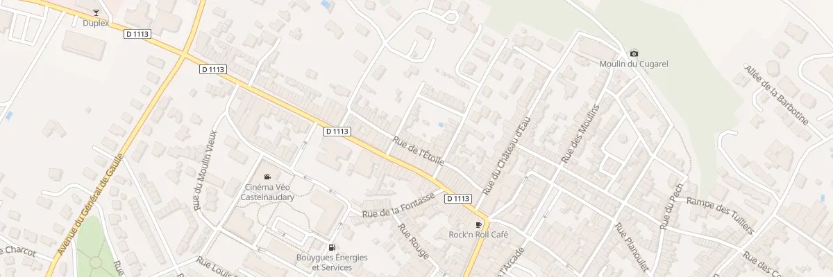 Plan du 36 Rue de l’Etoile à Castelnaudary
