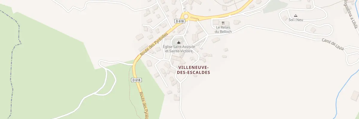 Plan du 5003F Le Village de Villeneuve à Angoustrine-Villeneuve-des-Escaldes