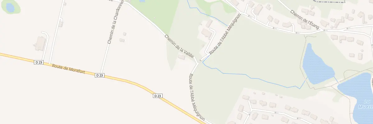 Plan du 20 Rte de l’Abbé Mequignon à Élancourt