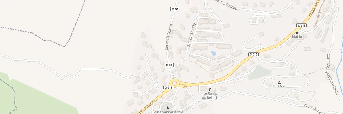 Plan du 32 Le Village de Villeneuve à Angoustrine-Villeneuve-des-Escaldes