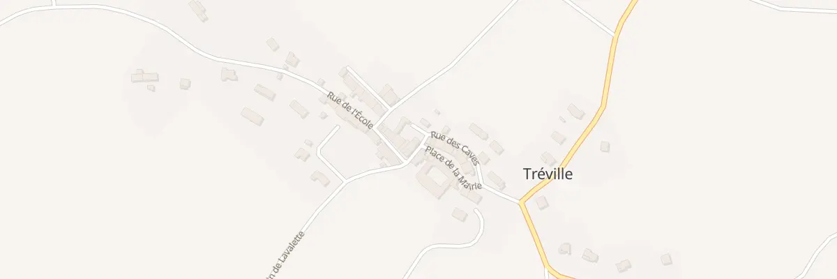Plan du 48 Pl de la Mairie à Tréville