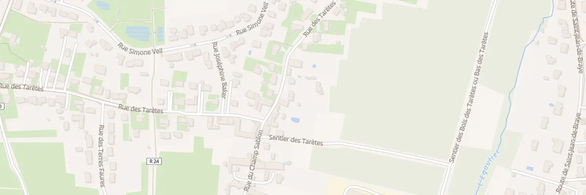Plan du 377 Rue des Tarètes à Semoy