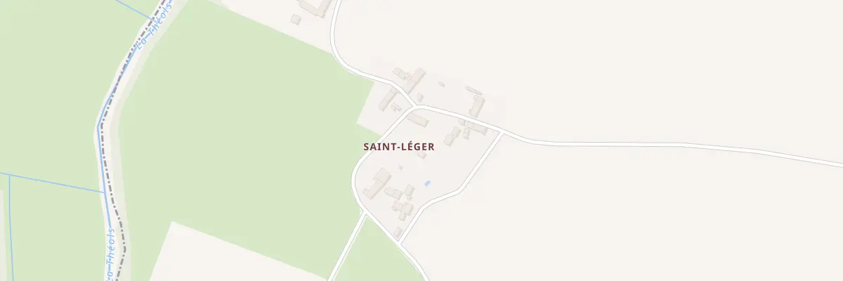 Plan du 5090 Saint Leger à Meunet-Planches