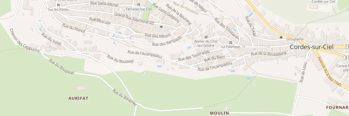 Plan du 32 Rue de l’Acampadou à Cordes-sur-Ciel