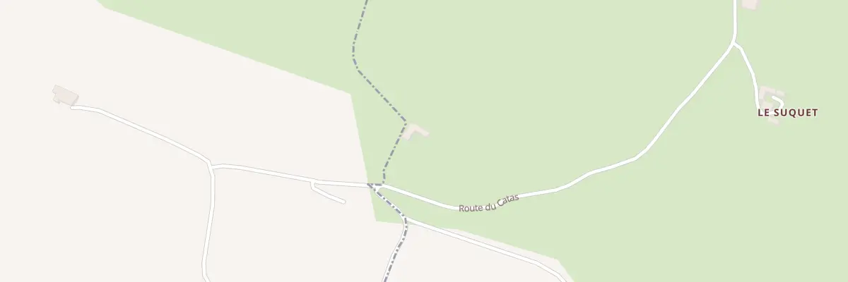 Plan du 761 Rte du Catas à Bournazel