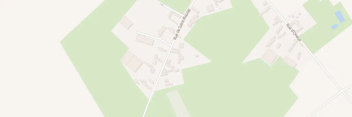 Plan du 7 Rue de Saint Riquier à Gapennes