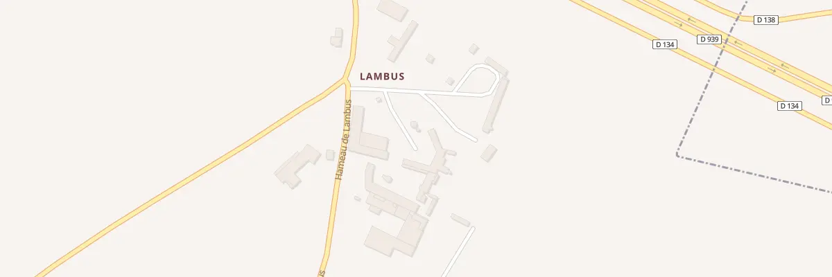 Plan du 9 Hameau de Lambus à Mouriez