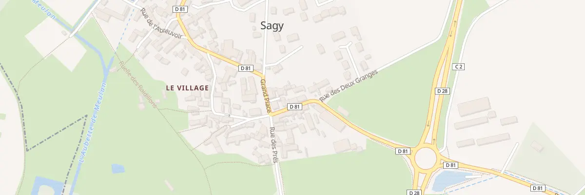 Plan du 6 Rle Bondieu à Sagy