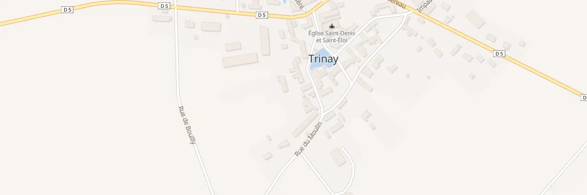 Plan du 60 Rue du Moulin à Trinay