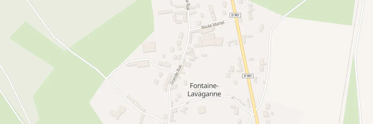 Plan du 12 Gr Grande Rue à Fontaine-Lavaganne