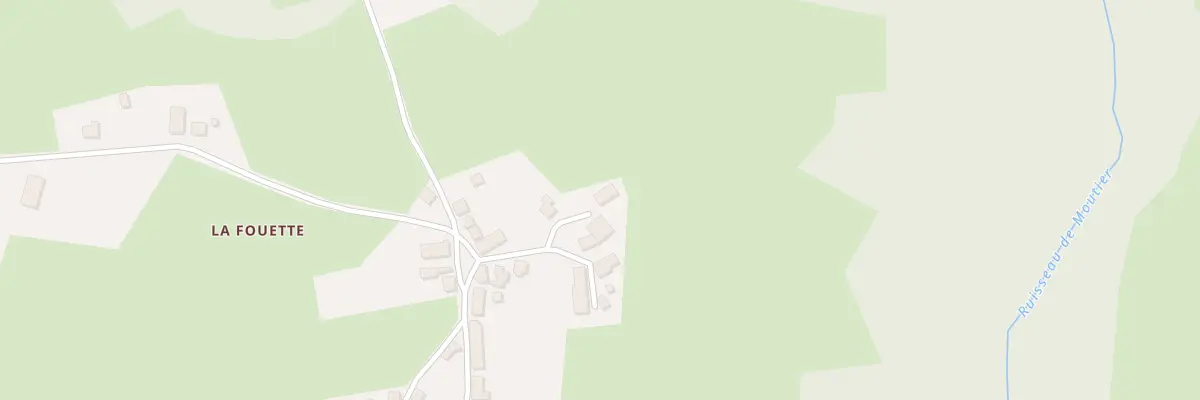 Plan du 47 La Fouette à Moutier-Malcard