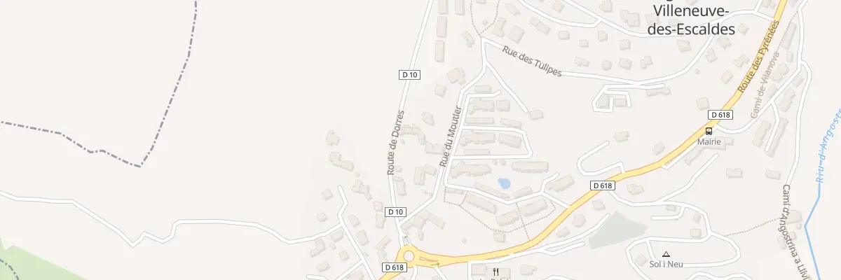 Plan du 29 Le Village de Villeneuve à Angoustrine-Villeneuve-des-Escaldes