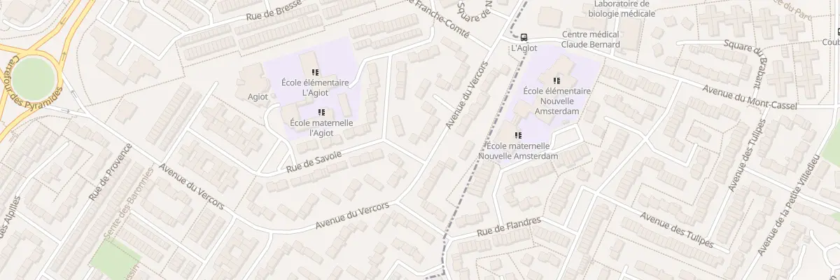 Plan du 2 Rue de Savoie à Maurepas
