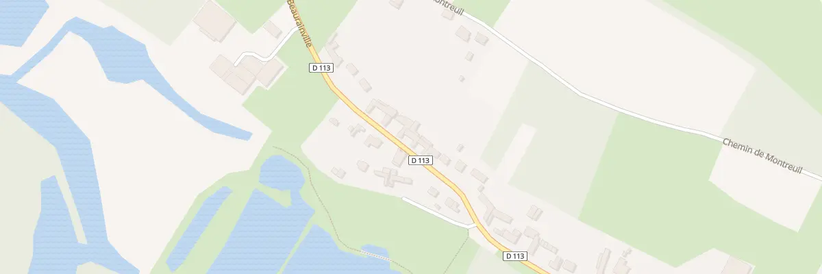 Plan du 44 Rue de Beaurainville à Contes